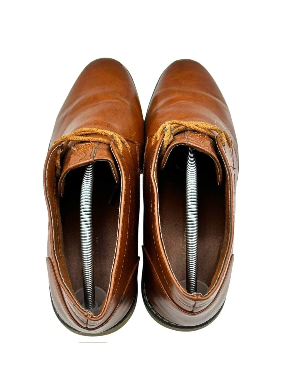 London Fog Collection Men's Brown LFM Blackburn Chukka Dress Boots Size 10.5M